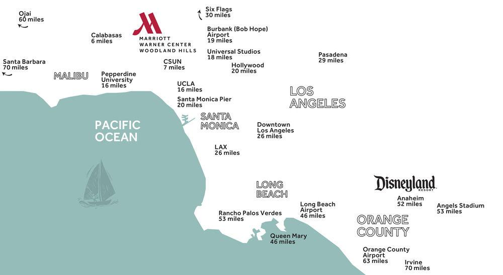 Warner Center Marriott Woodland Hills Hotel 3*